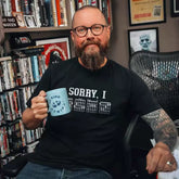 Sorry I DGAF Fun Guitar Chords Pentagram Music Rock T-shirt Men's Summer Loose 2025 Short Sleeve