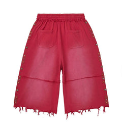 Vale Forever Skittles Sweat Shorts Red
