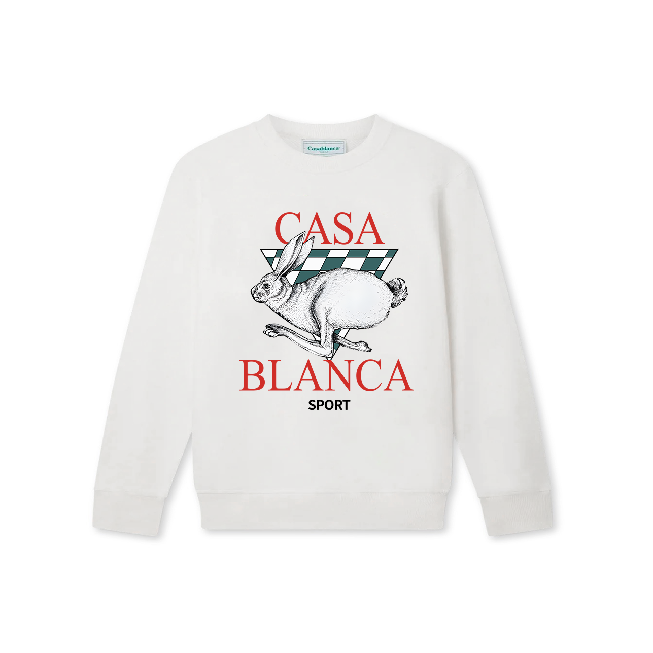 Casablanca Heavy 380g Non Velvet Hoodie Men's American Printed Loose, Small Cap Round Neck Top Trendy (22)