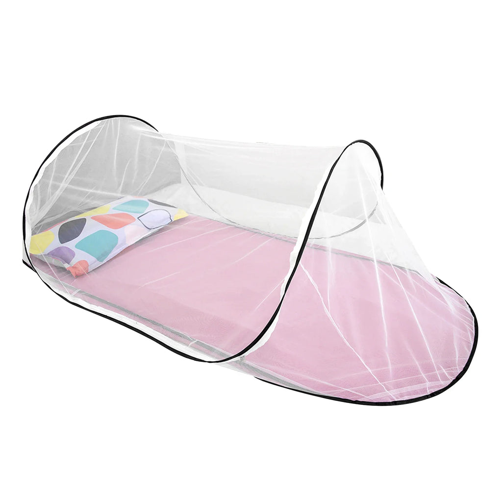 New Outdoor Travel Mosquito Net,Foldable Lightweight Small Mosquito Nets,Single Bed Camping Mosquitoes Tent for University Dorm