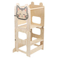 Children's Montessori observation tower Kitchen & learning aid-Transformable into Desk-stylish & versatile Design