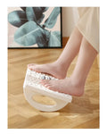 NEW Portability Foot Rest Under Desk Footrest Ergonomic Foot Stool With Massage Rollers Foot Rest For Home Office Work