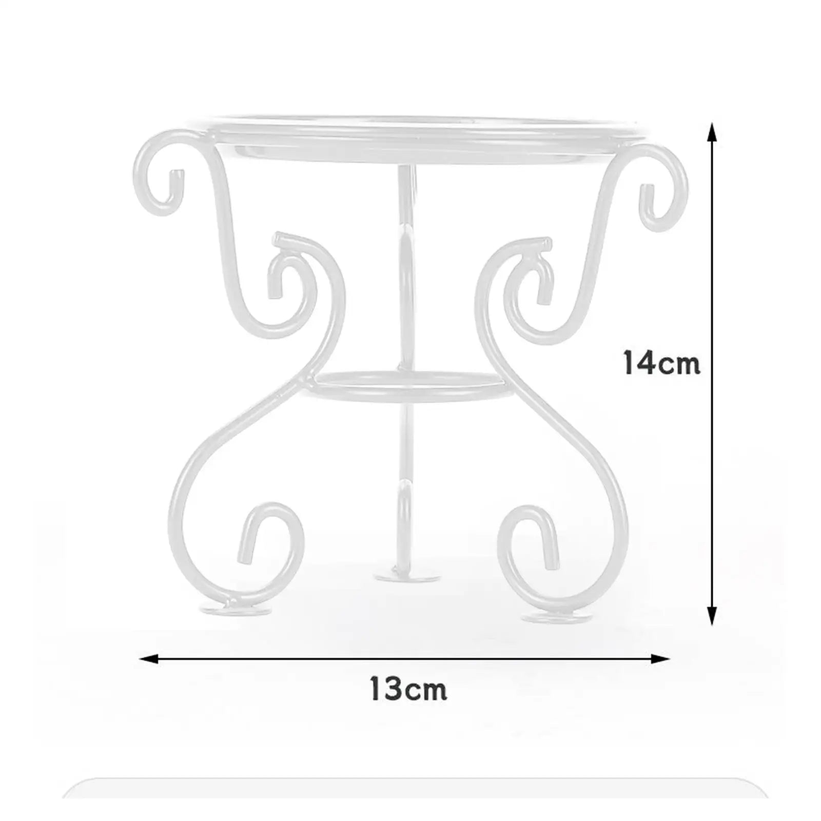 Plant Stand Triangular Support Flower Pot Stand for Bedrooms Room Courtyard