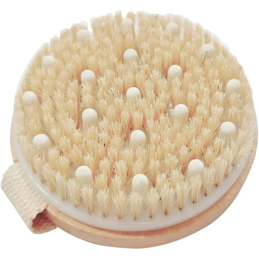 Furniture Accessories Dry Body Brush for Shower Exfoliating Skin Scrubber with Massage Nodes Bath Brush