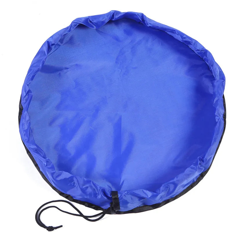 Multifunction Portable Kids Toys Quick Storage Organizer Bags Outdoor Toy Cushion