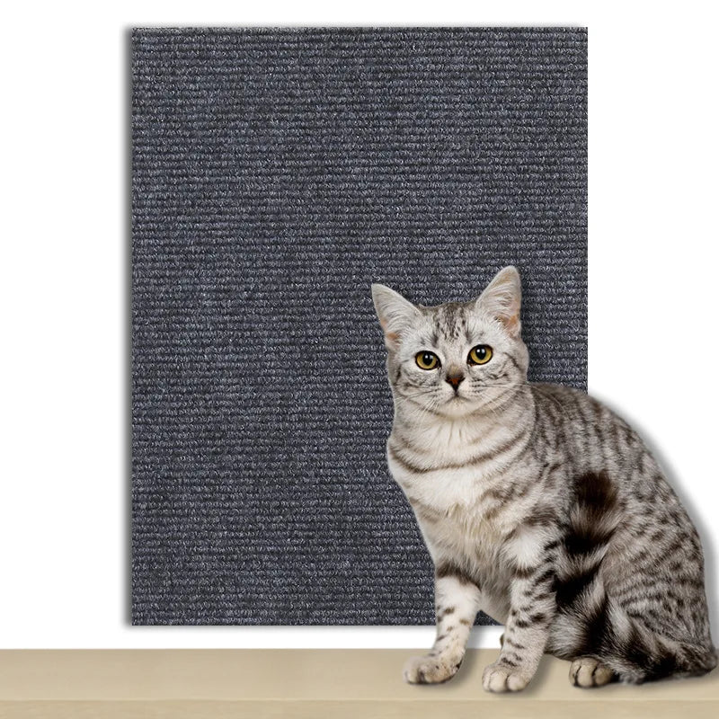 Cat Scratch Couch Furniture Protector Self-Adhesive Cat Scratch Pad for Covering Cat Tower and Couch Protector from Cat Claws