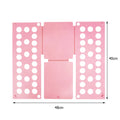 Plastic Folding Clothes Board Easy and Fast Kids Laundry Folder Folding Shirt Board Home Storage Tools for Quick Folding Clothes