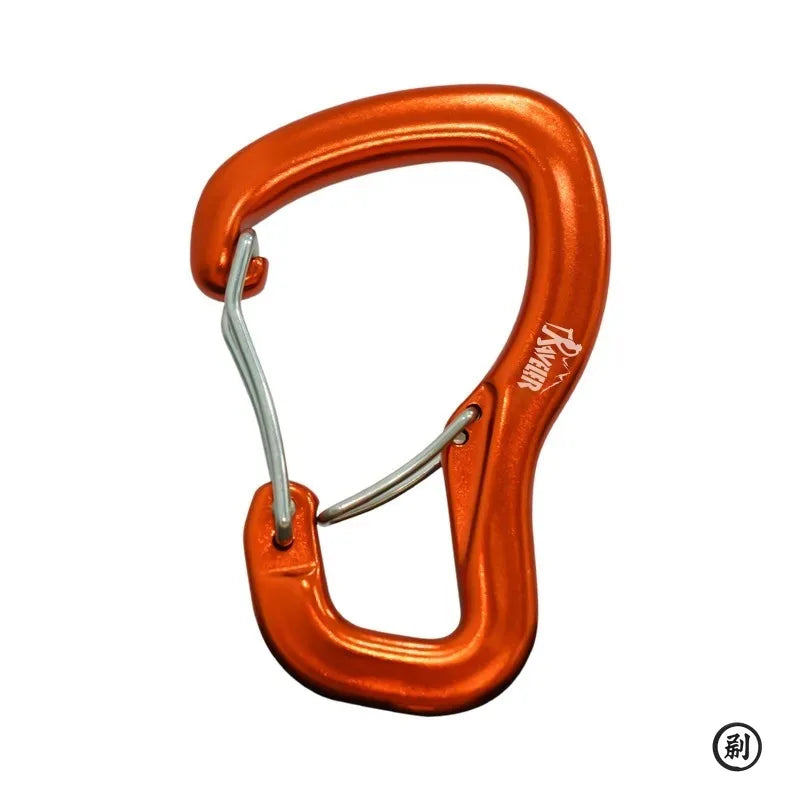 Outdoor Hammock Double Locking Buckle, Multifunctional Aluminum Alloy Hanging Buckle, Camping Hammock Quick Hanging Buckle
