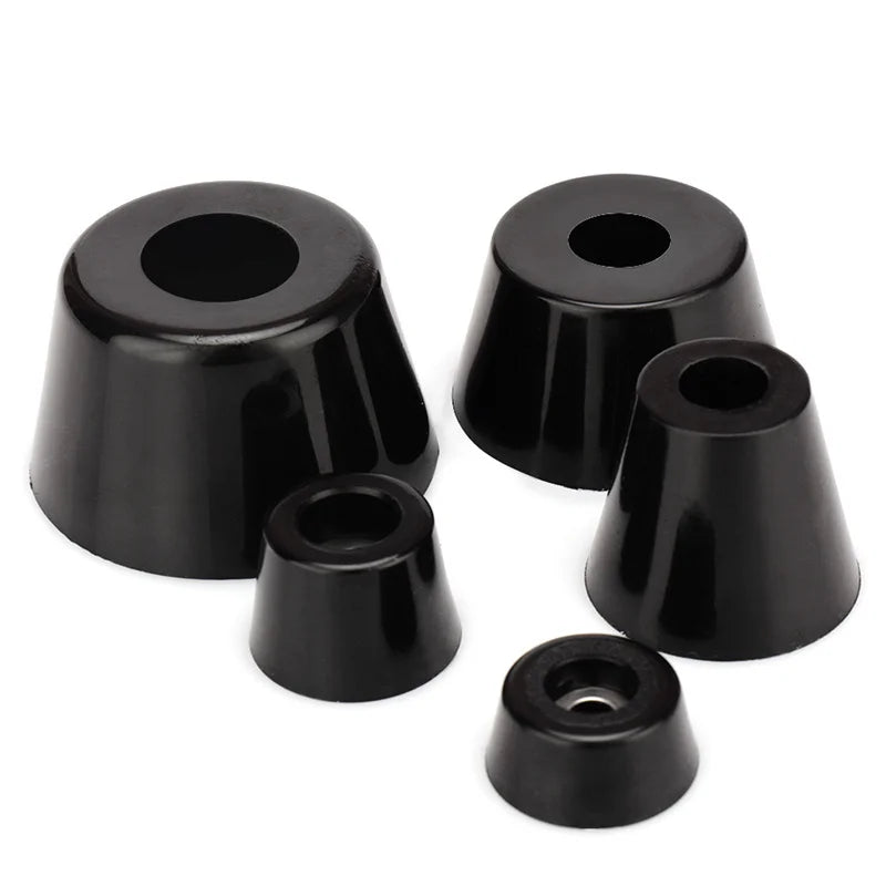 8pcs Rubber Shock Absorbing Feet, Anti-Vibration Pads for Furniture,Speaker,Washing Machine,Non-Slip Floor Protector with Gasket